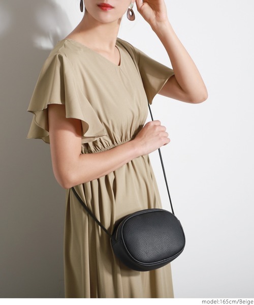 coca（coca）（コカ）の「袖フレアワンピース（ワンピース・レディース・ブラック/ベージュ/グリーン/パープル・ONE SIZE）」の17枚目の写真