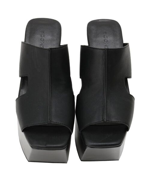 EMODA(エモダ)の「カッティングハイバルキーヒール(サンダル・レディース・ブラック/ベージュ/ブラウン・SMALL/MEDIUM/LARGE)」の18枚目の写真