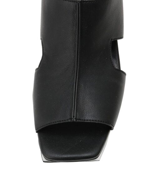 EMODA(エモダ)の「カッティングハイバルキーヒール(サンダル・レディース・ブラック/ベージュ/ブラウン・SMALL/MEDIUM/LARGE)」の20枚目の写真