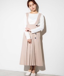 WEGO | WEGO/2wayプリーツジャンスカ(ジャンパースカート)