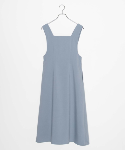 WEGO(ウィゴー)の「WEGO/2wayプリーツジャンスカ(ジャンパースカート・レディース・サックスブルー/ベージュ・FREE)」の18枚目の写真