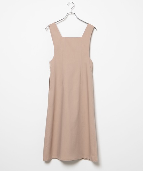 WEGO(ウィゴー)の「WEGO/2wayプリーツジャンスカ(ジャンパースカート・レディース・サックスブルー/ベージュ・FREE)」の16枚目の写真