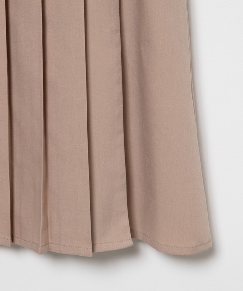 WEGO(ウィゴー)の「WEGO/2wayプリーツジャンスカ(ジャンパースカート・レディース・サックスブルー/ベージュ・FREE)」の11枚目の写真