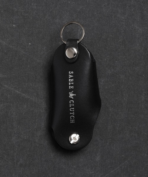 SABLE CLUTCH(セーブルクラッチ)の「ONE HOOK KEY CASE - 栃木レザー(キーケース/キーアクセサリー・レディース・ブラック/ネイビー/ブラウン/レッド/オレンジ/グリーン/ライトブラウン・ONE SIZE)」の17枚目の写真