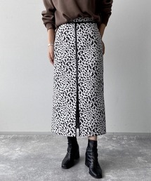 PAGEBOY | レオパードジャガードナロースカート(スカート)