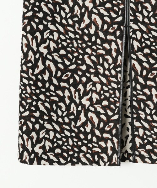 PAGEBOY（ページボーイ）の「レオパードジャガードナロースカート（スカート・レディース・オフホワイト/ブラック/ブラウン系その他・SMALL/MEDIUM）」の16枚目の写真