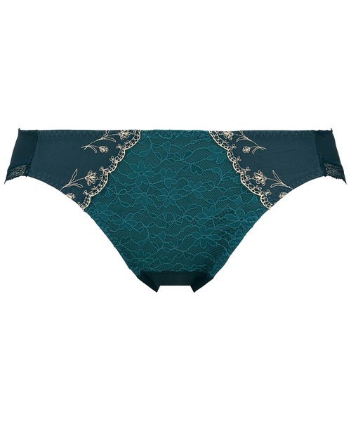 AMOSTYLE BY TRIUMPH(アモスタイルバイトリンプ)の「70's デイジー レギュラーショーツAMST1291 Hikini JX(ショーツ・レディース・グリーン/ピンク/ライラック・L/M)」の2枚目の写真