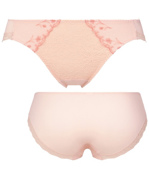 AMOSTYLE BY TRIUMPH(アモスタイルバイトリンプ)の「70's デイジー レギュラーショーツAMST1291 Hikini JX(ショーツ・レディース・グリーン/ピンク/ライラック・L/M)」の8枚目の写真