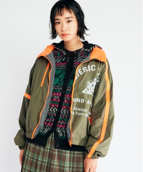 DAYBREAK SOUND スタンドカラ－ブルゾン HYSTERIC GLAMOUR（ヒステリックグラマー）の「DAYBREAK SOUND