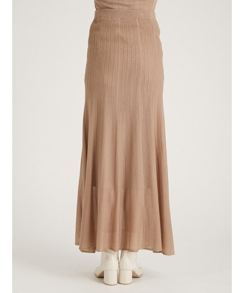 FRAY I.D(フレイアイディー)の「ラメシアーニットスカート(スカート・レディース・ベージュ/ミント/グレー・FREE)」の11枚目の写真