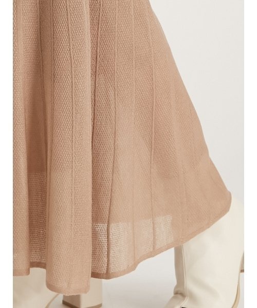 FRAY I.D(フレイアイディー)の「ラメシアーニットスカート(スカート・レディース・ベージュ/ミント/グレー・FREE)」の14枚目の写真