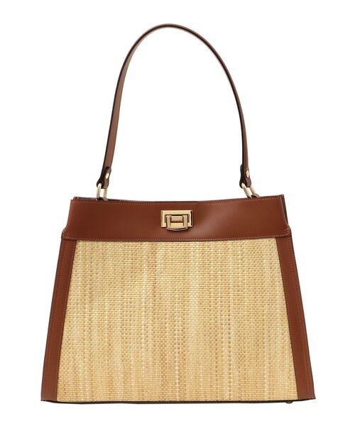 Carol J.（キャロルジェイ）の「GIANNI NOTARO CAROL J:PAGLIAトート(M)◇（トートバッグ・レディース・キャメル・ONE SIZE）」の2枚目の写真