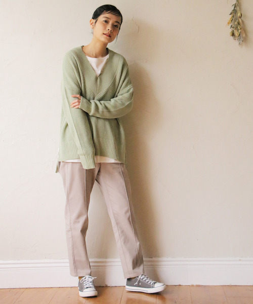 LBC(エルビーシー)の「テーパードCAFEパンツ(その他パンツ・レディース・ブラック/オリーブ/ベージュ・M/L)」の17枚目の写真