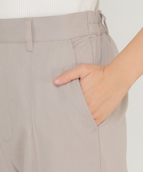 LBC(エルビーシー)の「テーパードCAFEパンツ(その他パンツ・レディース・ブラック/オリーブ/ベージュ・M/L)」の7枚目の写真