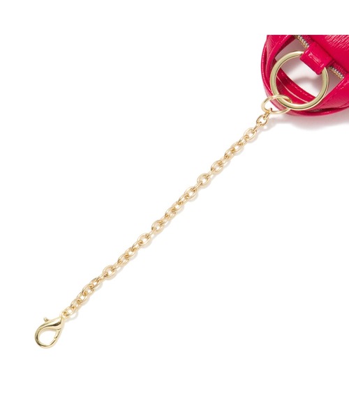 Francfranc（フランフラン）の「バッグチャームエコバッグ バッグ ダークピンク（エコバッグ/サブバッグ・レディース・ピンク系その他・FREE）」の2枚目の写真