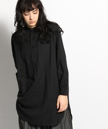 【ichi(イチ)】ワイドガーゼシャツ