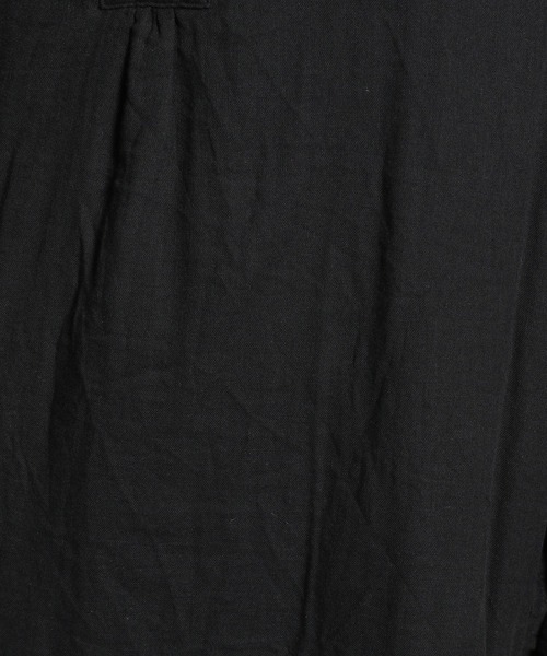 ichi（イチ）の「【ichi(イチ)】ワイドガーゼシャツ（シャツ/ブラウス・レディース・ホワイト/ブラック・FREE）」の9枚目の写真