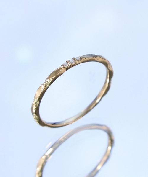 JUPITER（ジュピター）の「【K18】クラシカルダイヤモンドリング/金属アレルギー対応（リング・レディース・イエローゴールド・#13/#7/#9/#11）」の15枚目の写真