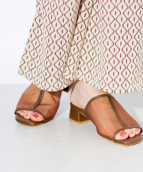 prose verse(プロズヴェール)の「メッシュサンダル(サンダル・レディース・ブラック/ダークブラウン/ベージュ・SMALL/MEDIUM/LARGE/LL)」の7枚目の写真