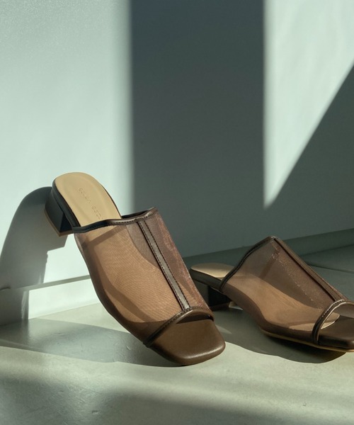 prose verse(プロズヴェール)の「メッシュサンダル(サンダル・レディース・ブラック/ダークブラウン/ベージュ・SMALL/MEDIUM/LARGE/LL)」の4枚目の写真