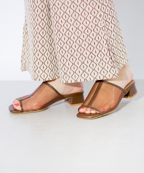 prose verse(プロズヴェール)の「メッシュサンダル(サンダル・レディース・ブラック/ダークブラウン/ベージュ・SMALL/MEDIUM/LARGE/LL)」の9枚目の写真