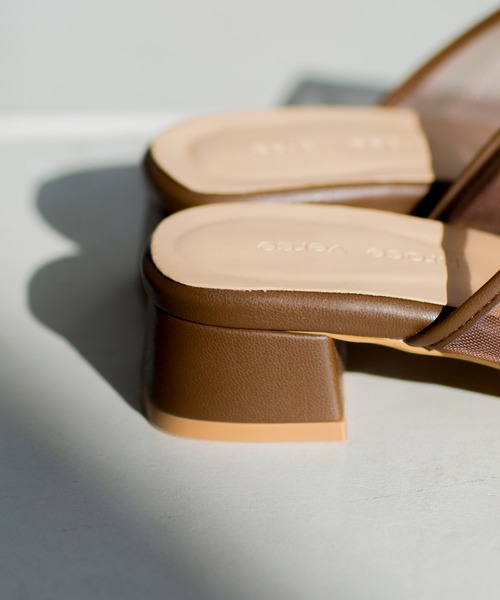 prose verse(プロズヴェール)の「メッシュサンダル(サンダル・レディース・ブラック/ダークブラウン/ベージュ・SMALL/MEDIUM/LARGE/LL)」の16枚目の写真