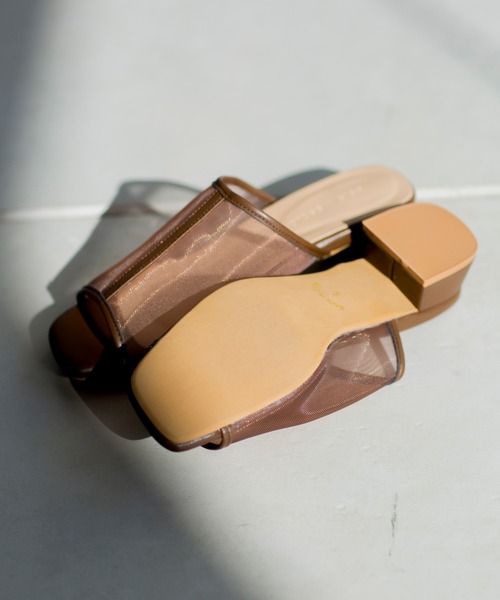 prose verse(プロズヴェール)の「メッシュサンダル(サンダル・レディース・ブラック/ダークブラウン/ベージュ・SMALL/MEDIUM/LARGE/LL)」の18枚目の写真