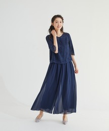 Rewde | レーストップスパンツセットアップ（0R04-A2151）(ドレス)