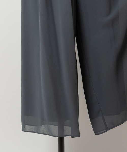 Rewde（ルゥデ）の「レーストップスパンツセットアップ（0R04-A2151）（ドレス・レディース・ネイビー/ダークグレー/グリーン・L/M）」の12枚目の写真