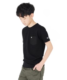 GLAZOS | 天竺・ポケットスター刺繍半袖Tシャツ(Tシャツ/カットソー)