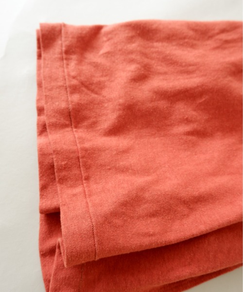 MANASTASH（マナスタッシュ）の「MANASTASH/マナスタッシュ　HEMP SLEEVELESS TEE（Tシャツ/カットソー・レディース・ブラック/ナチュラル/オレンジ・MEDIUM）」の14枚目の写真