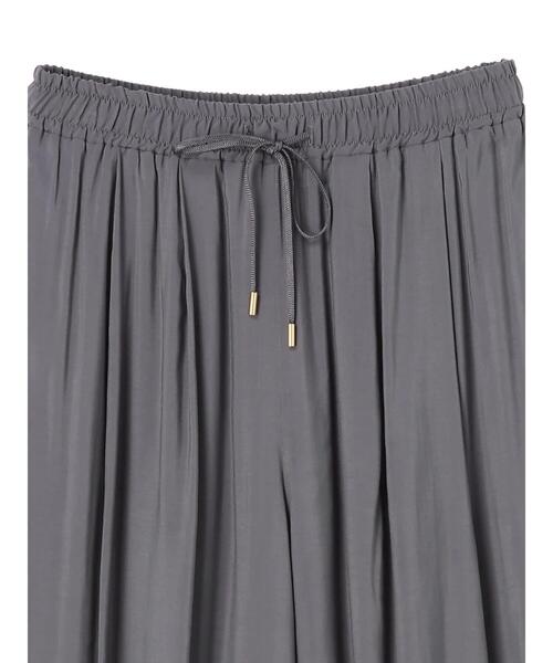 YECCA VECCA(イェッカヴェッカ)の「シルキーギャザーワイドパンツ *(その他パンツ・レディース・チャコールグレー/オレンジ/ネイビー/ブルー系その他7・FREE)」の11枚目の写真