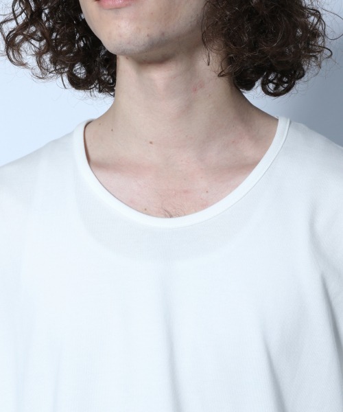 HARE（ハレ）の「ユルネックカットソー(HARE)（Tシャツ/カットソー・メンズ・ブラック/オフホワイト/グレー・SMALL/MEDIUM）」の8枚目の写真