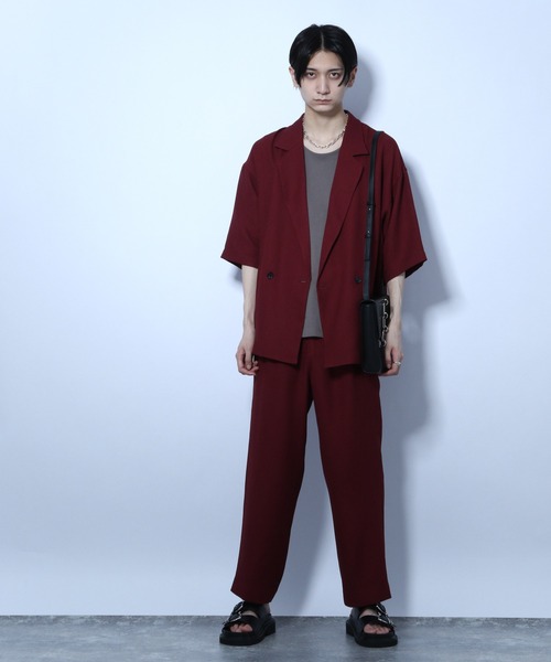 HARE（ハレ）の「ユルネックカットソー(HARE)（Tシャツ/カットソー・メンズ・ブラック/オフホワイト/グレー・SMALL/MEDIUM）」の20枚目の写真