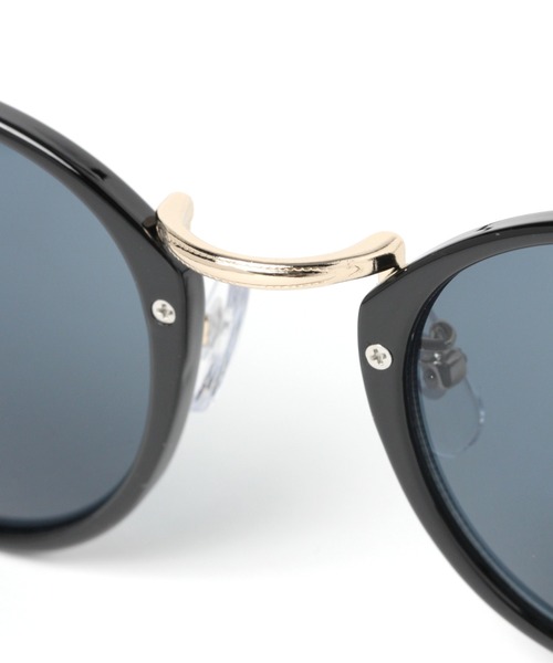 LAKOLE（ラコレ）の「ウェリントンコンビフレームサングラス / 942944（サングラス・レディース・ブラック/ベージュ・FREE）」の7枚目の写真
