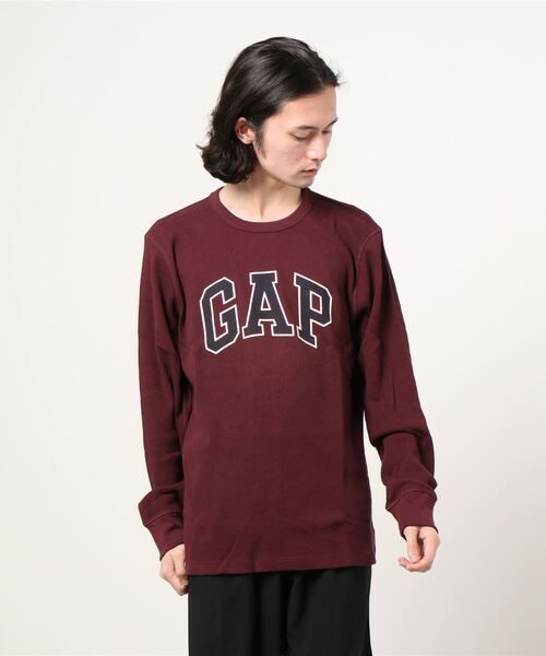 GAP（ギャップ）の「Gapロゴtシャツ（Tシャツ/カットソー・メンズ・カーキ/ブルー/その他/ワイン・S/M/L/XL/XS/XXS）」の3枚目の写真