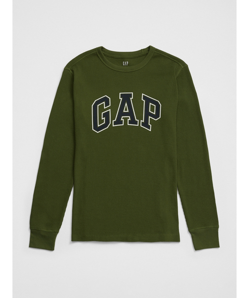 GAP（ギャップ）の「Gapロゴtシャツ（Tシャツ/カットソー・メンズ・カーキ/ブルー/その他/ワイン・S/M/L/XL/XS/XXS）」の8枚目の写真