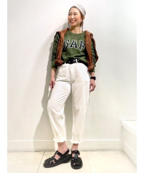 GAP（ギャップ）の「Gapロゴtシャツ（Tシャツ/カットソー・メンズ・カーキ/ブルー/その他/ワイン・S/M/L/XL/XS/XXS）」の6枚目の写真