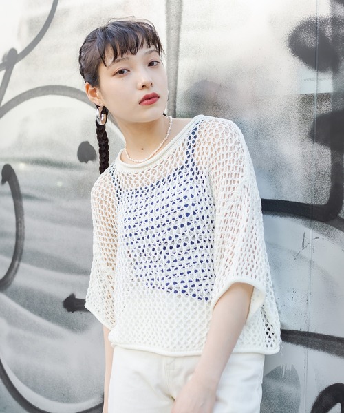 RASVOA（ラスボア）の「シンプルパット付きキャミソール（キャミソール・レディース・グレー/ブルー/ブラック/ブラック系その他・FREE）」の6枚目の写真