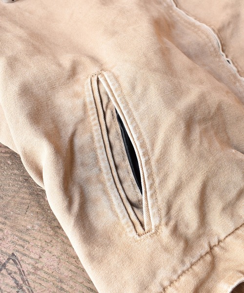 Carhartt（カーハート）の「【ヴィンテージ古着】Carhartt/カーハート ダック デトロイトジャケット ブランケットライナー USA製（ブルゾン・メンズ・ブラウン・LARGE）」の7枚目の写真