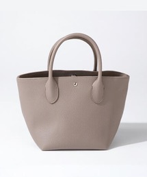 HYEON♡ヘヨン、flower jacquard bag、バック、ネイビー Kahiko】ポリネシアントライバル柄ミニトートバッグ ベージュ