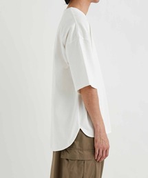 ADAM ET ROPE' | 【USAコットン】ヘビーウェイト ビッグシルエット Tシャツ/ドロップショルダー(Tシャツ/カットソー)