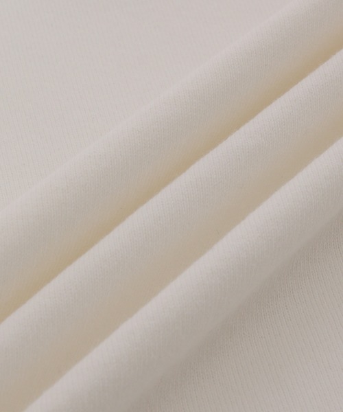 ADAM ET ROPE'（アダムエロペ）の「【USAコットン】ヘビーウェイト ビッグシルエット Tシャツ/ドロップショルダー（Tシャツ/カットソー・メンズ・ホワイト/ブラック/ベージュ・M/L）」の10枚目の写真