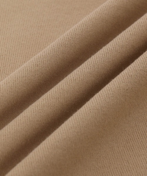 ADAM ET ROPE'（アダムエロペ）の「【USAコットン】ヘビーウェイト ビッグシルエット Tシャツ/ドロップショルダー（Tシャツ/カットソー・メンズ・ホワイト/ブラック/ベージュ・M/L）」の9枚目の写真