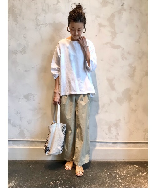 BEARDSLEY（ビアズリー）の「《KHADI&CO》トートバッグ（トートバッグ・レディース・アイボリー・FREE）」の10枚目の写真