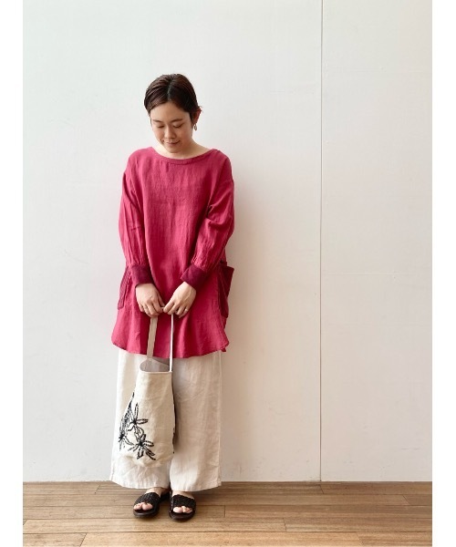 BEARDSLEY（ビアズリー）の「《KHADI&CO》トートバッグ（トートバッグ・レディース・アイボリー・FREE）」の11枚目の写真