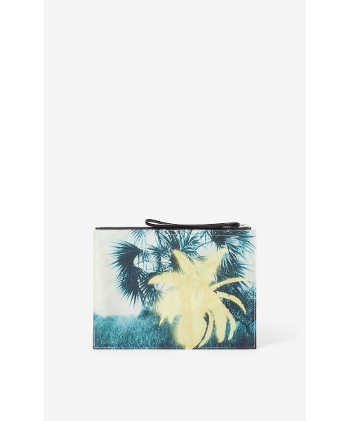 KENZO（ケンゾー）の「クラッチバッグ ‘Hawaian Graffity' Capsule High Summer（クラッチバッグ・メンズ・イエロー系その他・ONE SIZE）」の5枚目の写真