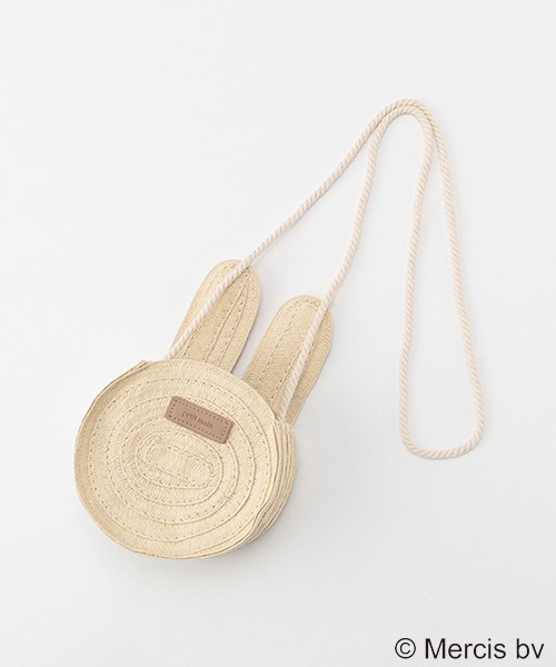 petit main(プティマイン)の「【ミッフィー】雑材ミニポシェット(ショルダーバッグ・キッズ・ブラウン/キナリ・FREE)」の7枚目の写真