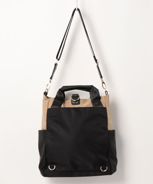 SAC（サック）の「撥水ナイロンバイカラー3WAYリュック  SAC unit（バックパック/リュック・レディース・ブラック/イエロー/ブルー/グリーン・FREE）」の10枚目の写真