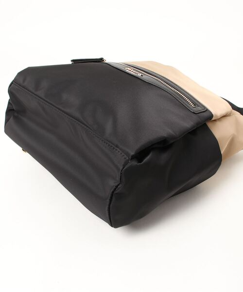 SAC（サック）の「撥水ナイロンバイカラー3WAYリュック  SAC unit（バックパック/リュック・レディース・ブラック/イエロー/ブルー/グリーン・FREE）」の8枚目の写真